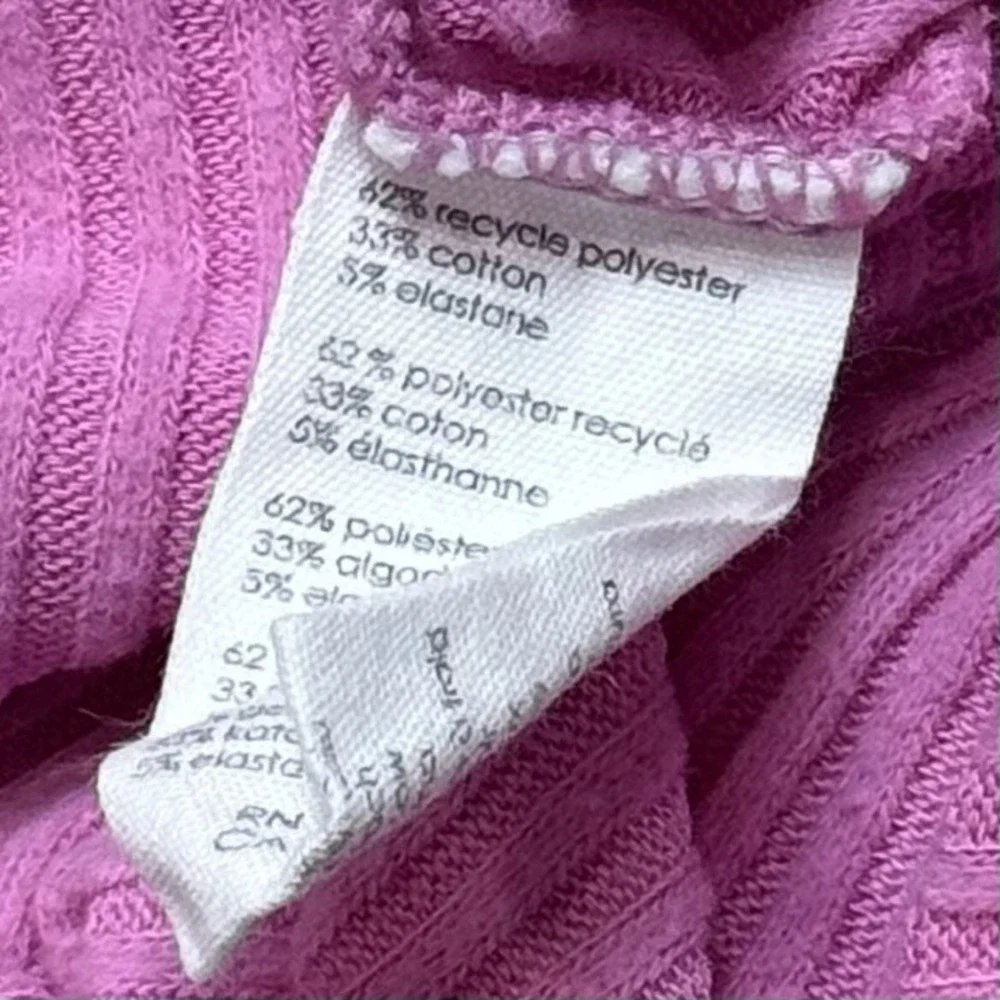 PJ Salvage Pink Ribbed Tank Top Capsule Lounge Sleep‎ Intimates Cozy S